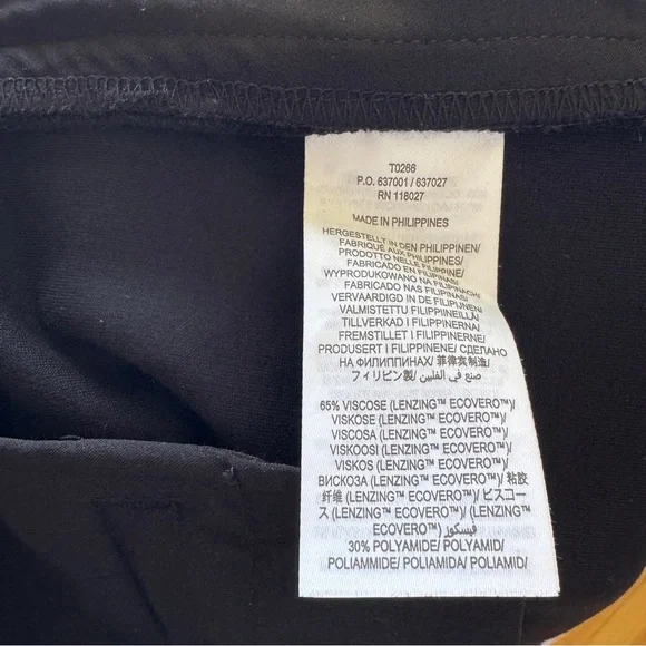 Boden Black Wide Leg Pants - Picture 9 of 12